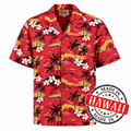 Tropisch Hawaii Rood