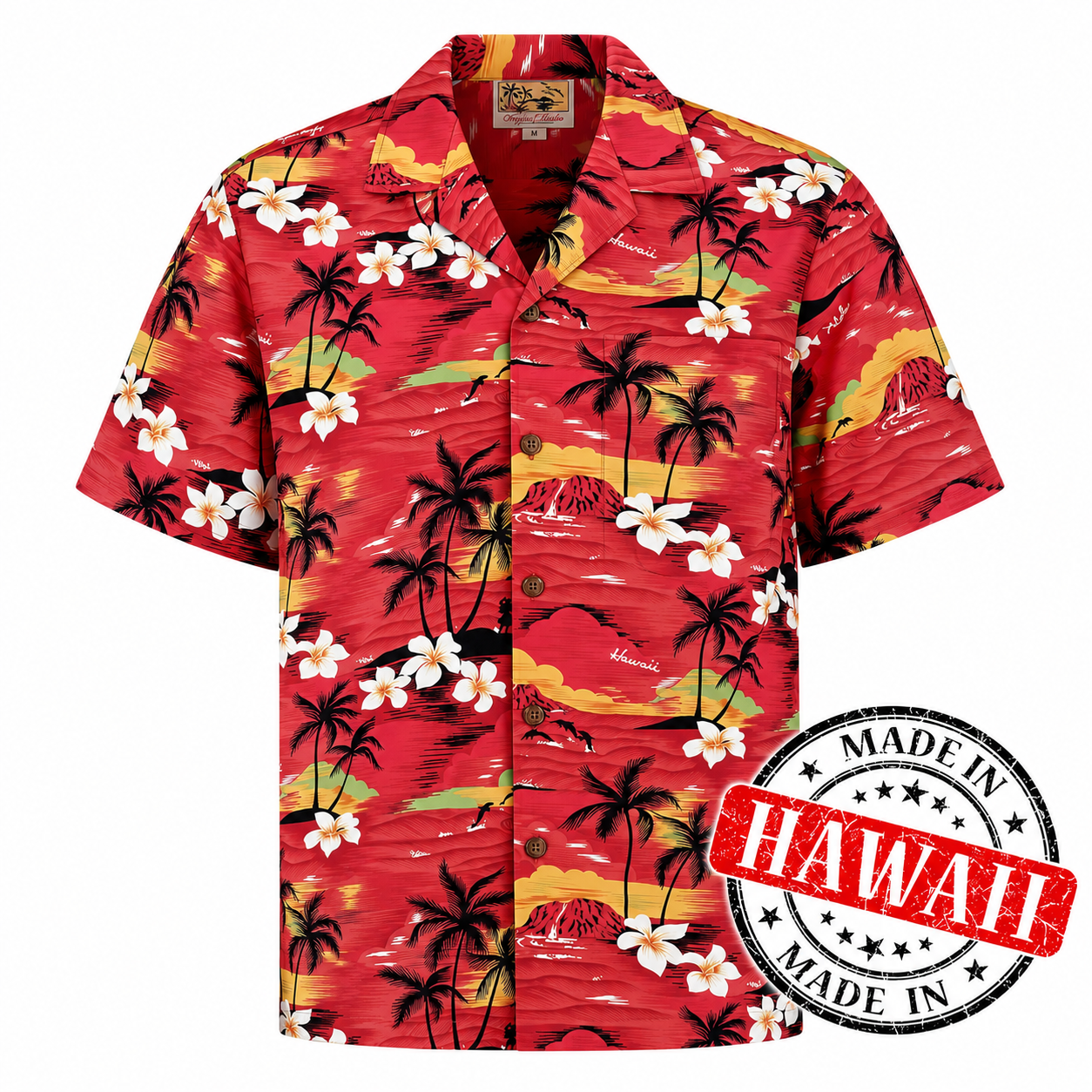 Tropisch Hawaii Rood