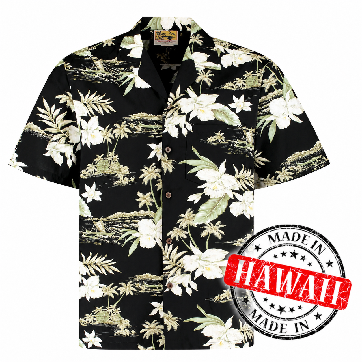 Maui Midnight – Hawaii shirt voor heren | Original Aloha
