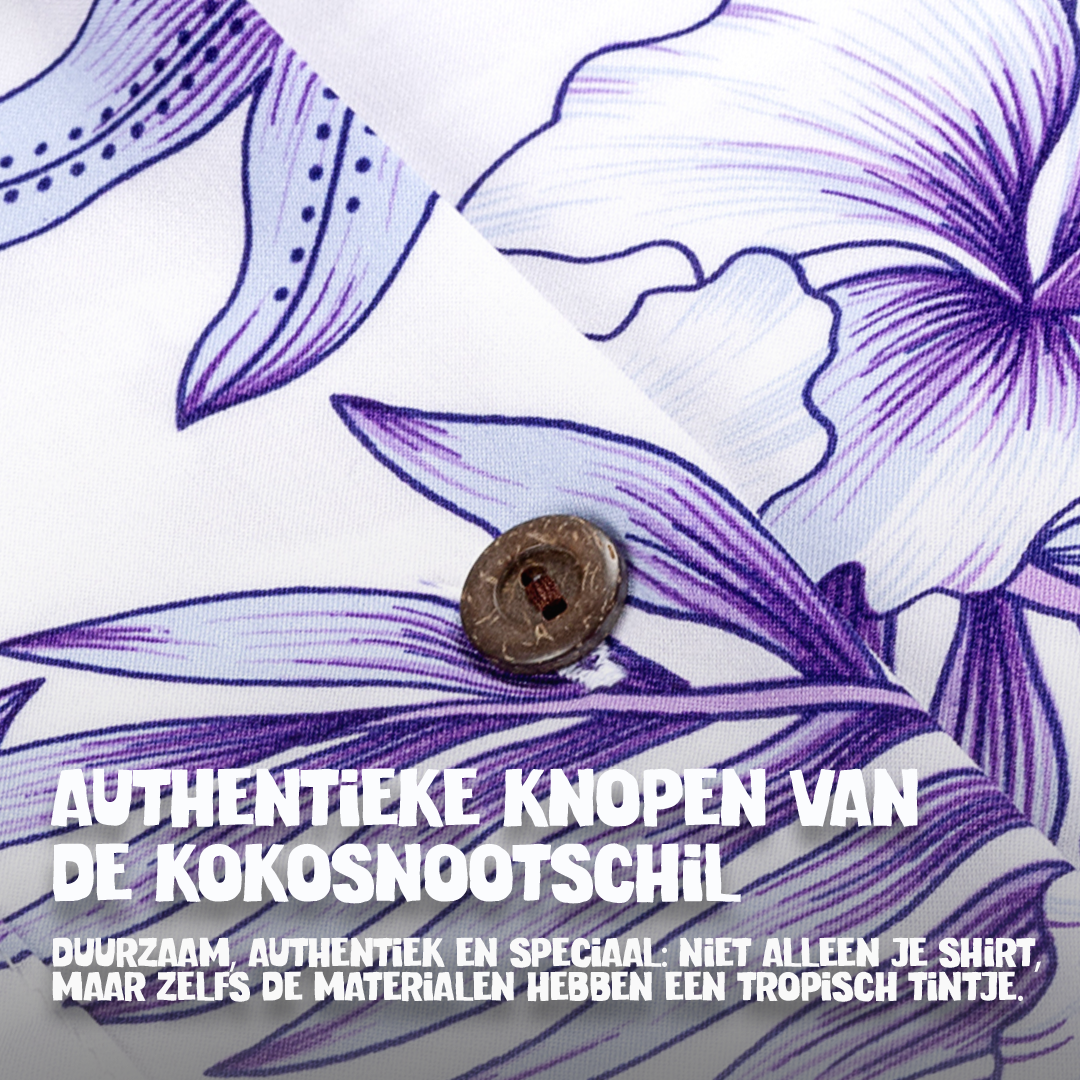 Maui Lavendel – Hawaii shirt voor heren, foto 3