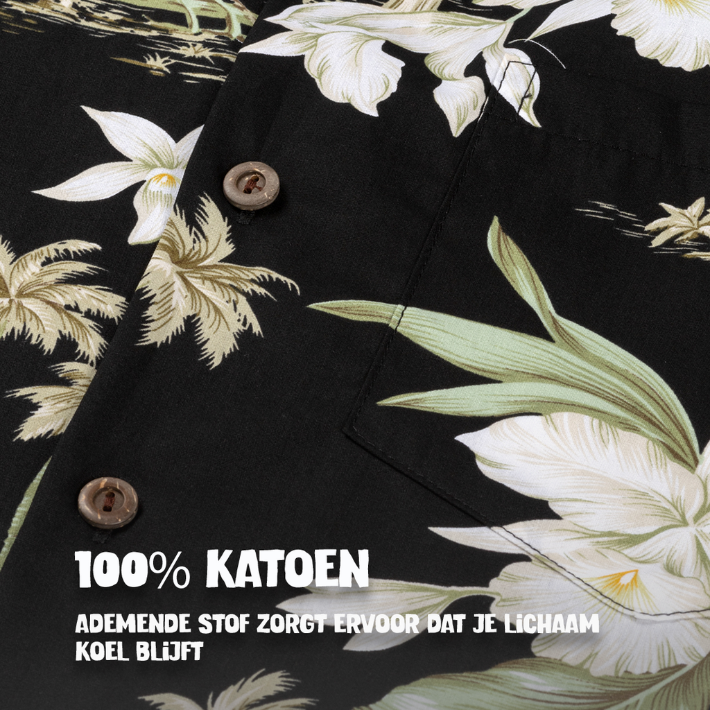 Maui Midnight – Hawaii shirt voor heren, foto 5