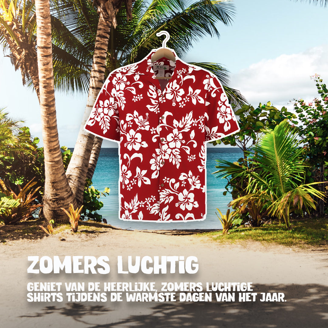 Hawaii Bloemen Rood