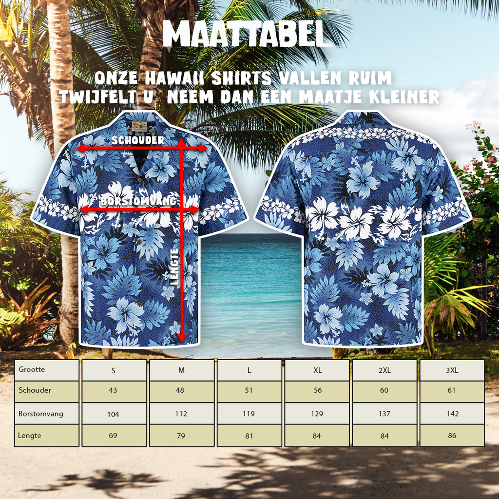 Honolulu Blauw