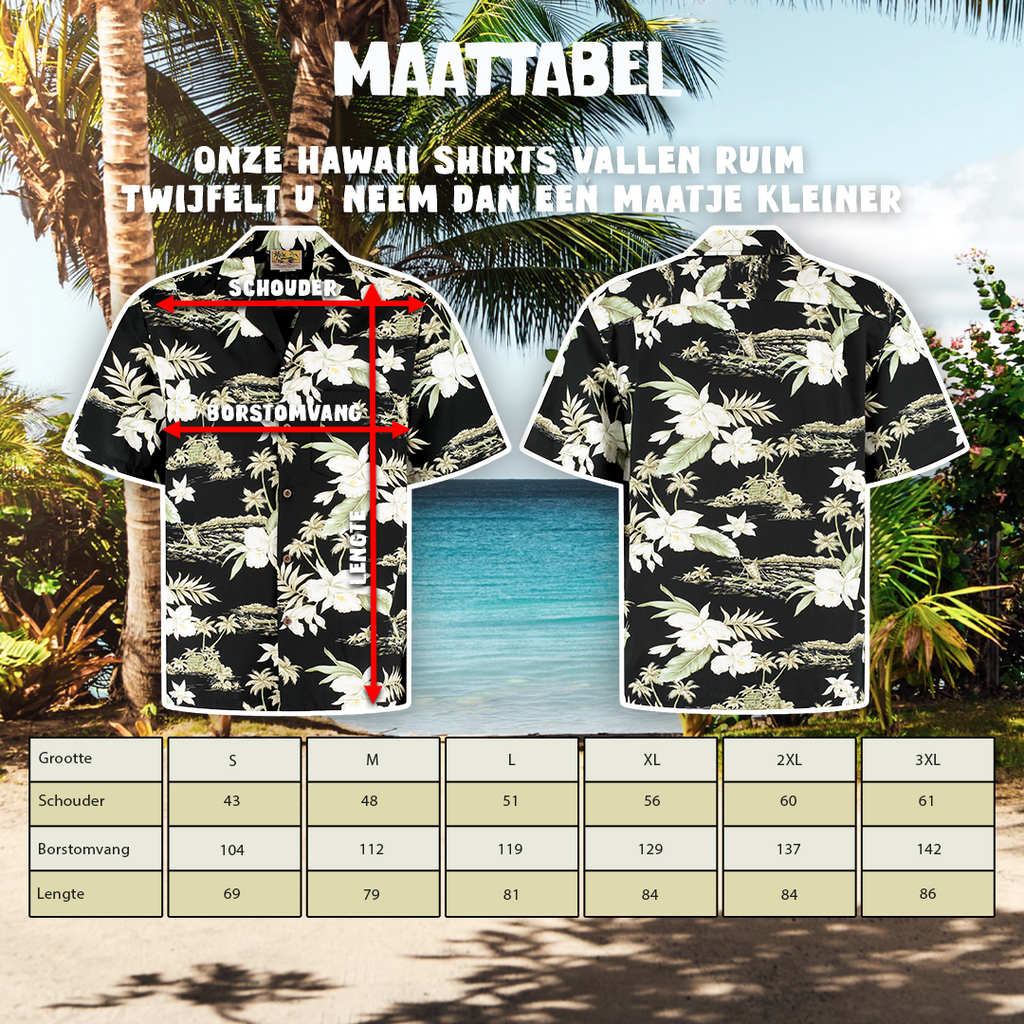 Maui Midnight – Hawaii shirt voor heren, foto 8